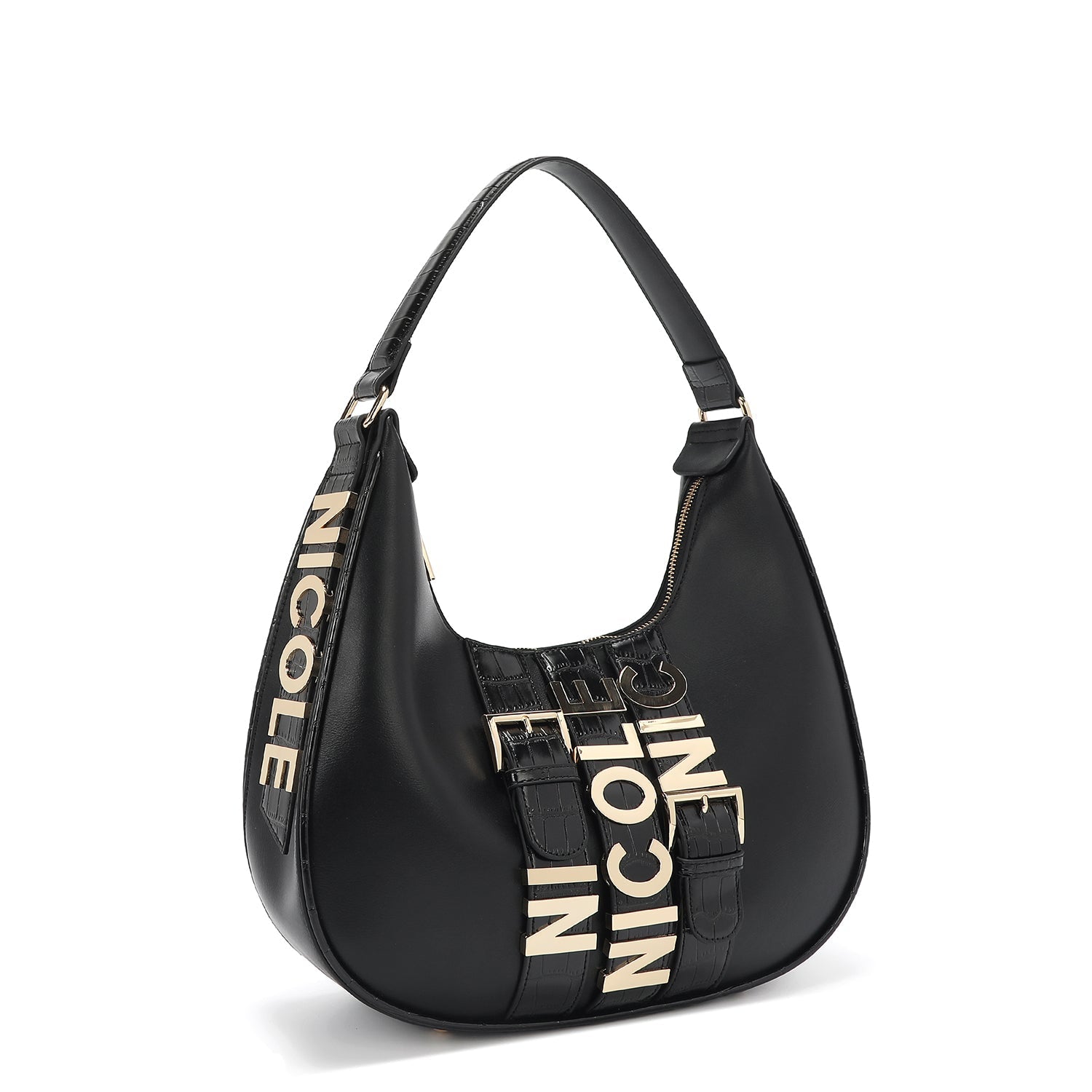 Nicole Lee Sac Bandoulière Vegan Effet Croco