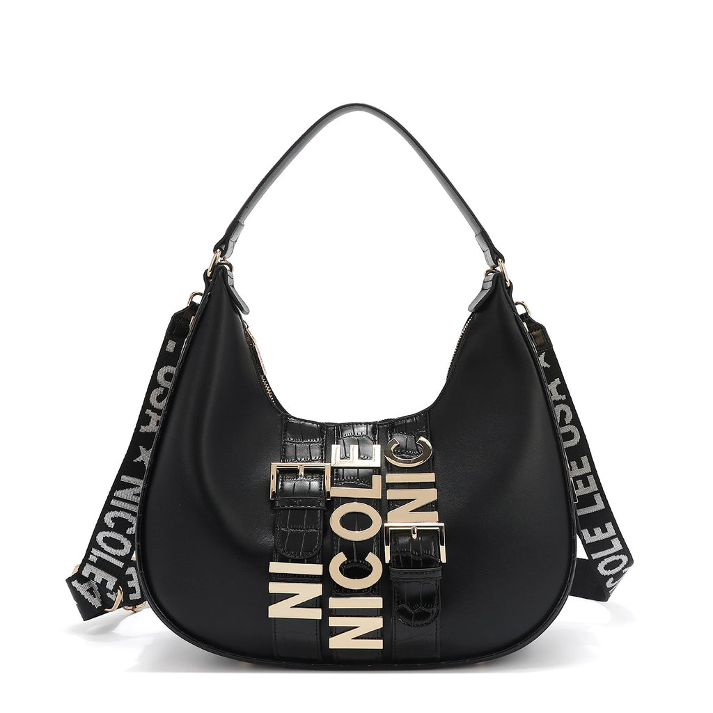 Nicole Lee Sac Bandoulière Vegan Effet Croco
