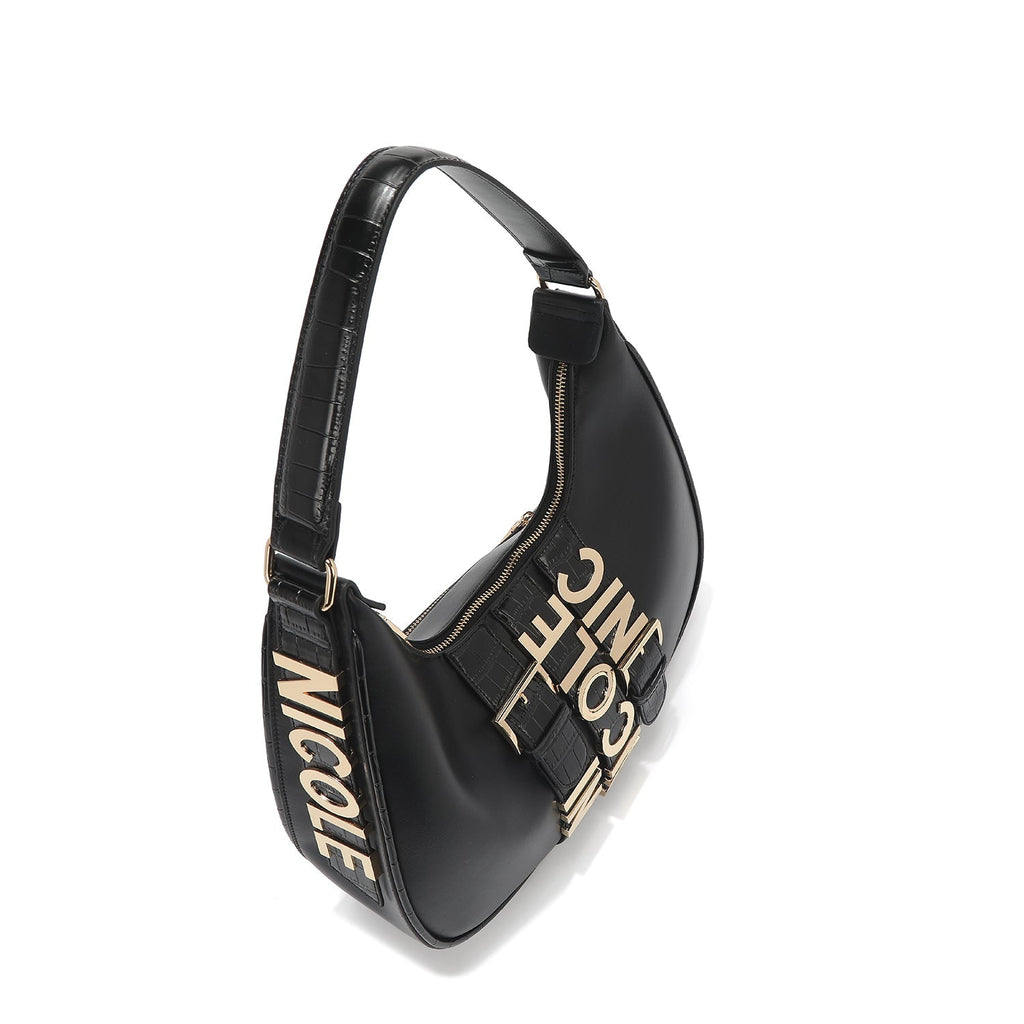 Nicole Lee Sac Bandoulière Vegan Effet Croco