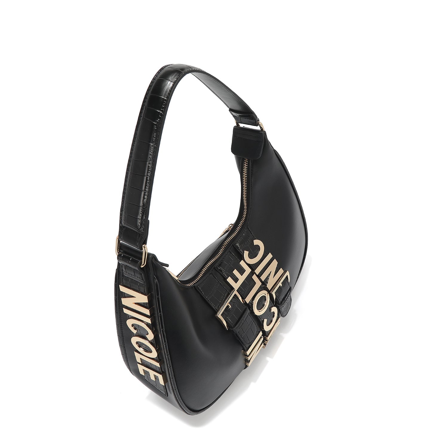 Nicole Lee Sac Bandoulière Vegan Effet Croco
