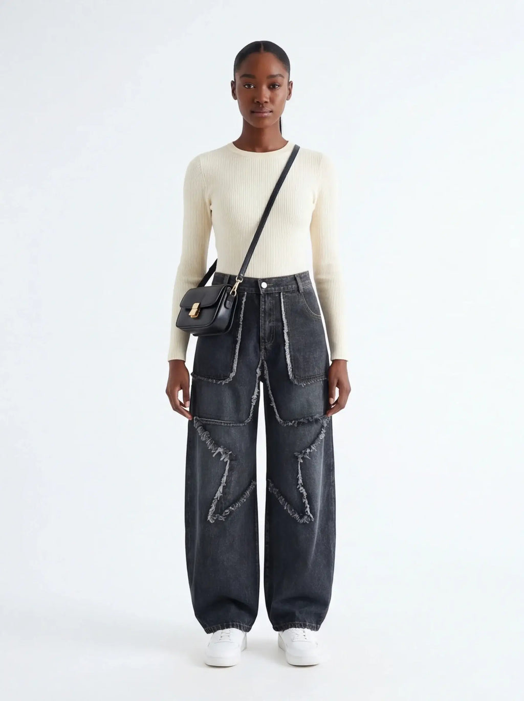 Jeans respirants et décontractés pour femme