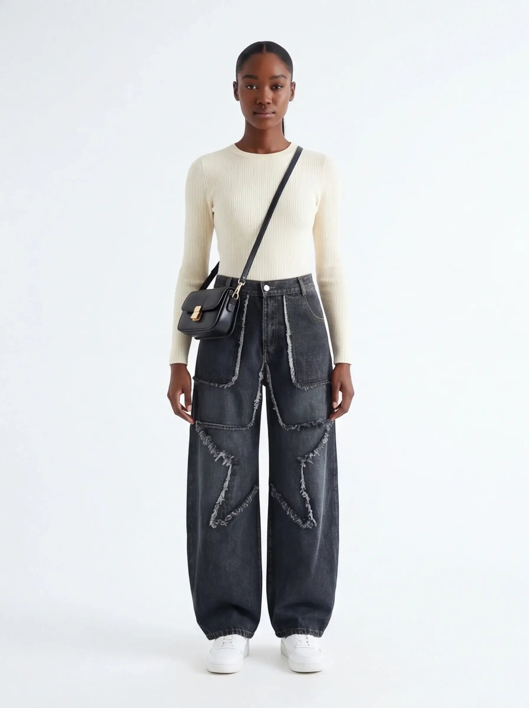 Jeans respirants et décontractés pour femme